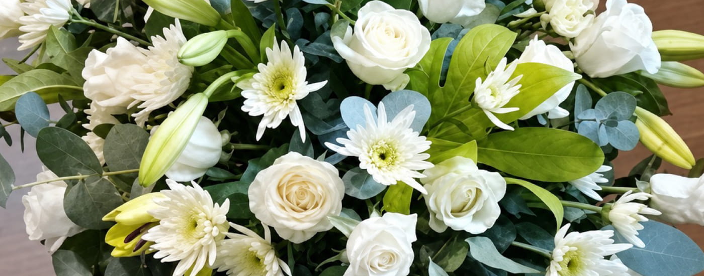 Funeral flowers from Petals & More in Rusholme