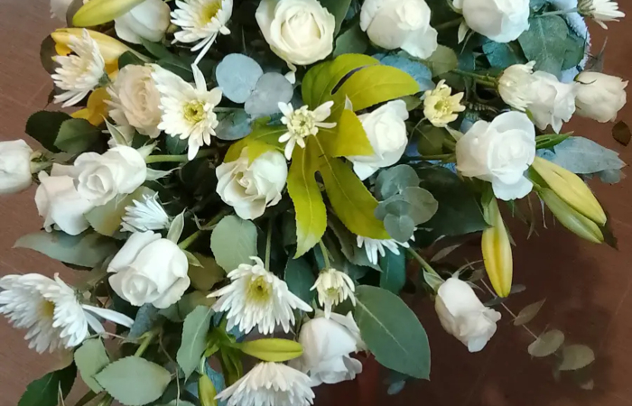 Funeral and sympathy flowers by Petals & More in Rusholme